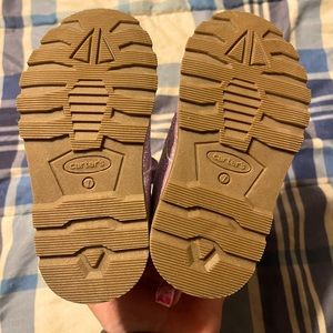 Brand New purple sparkly combat boots. Never worn.